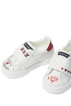 Kids First Steps Nappa Velcro Strap Sneakers